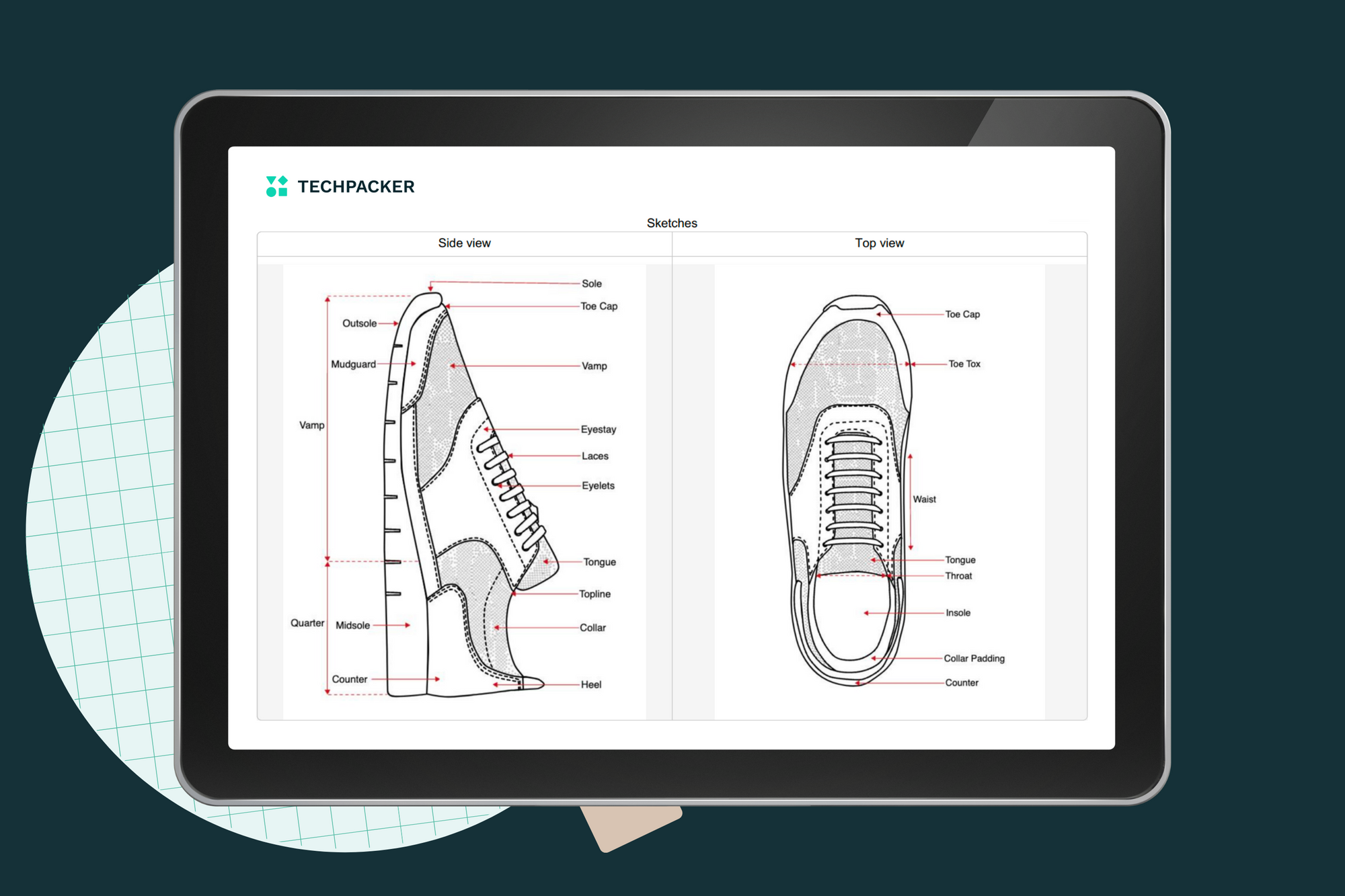 How to Create a Tech Pack for a Pair of Sneakers